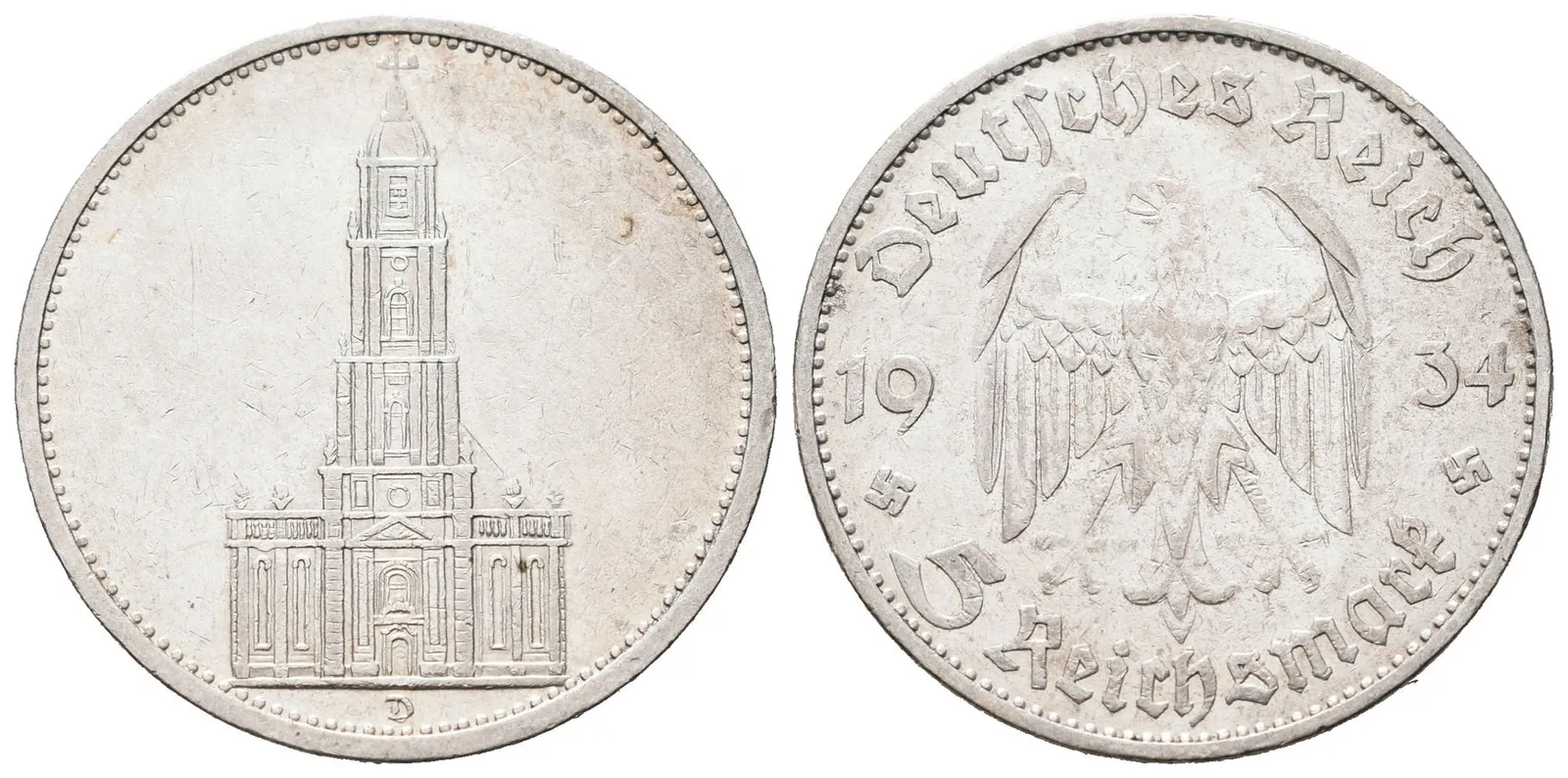 III. říše, 5 Marka 1934 D
