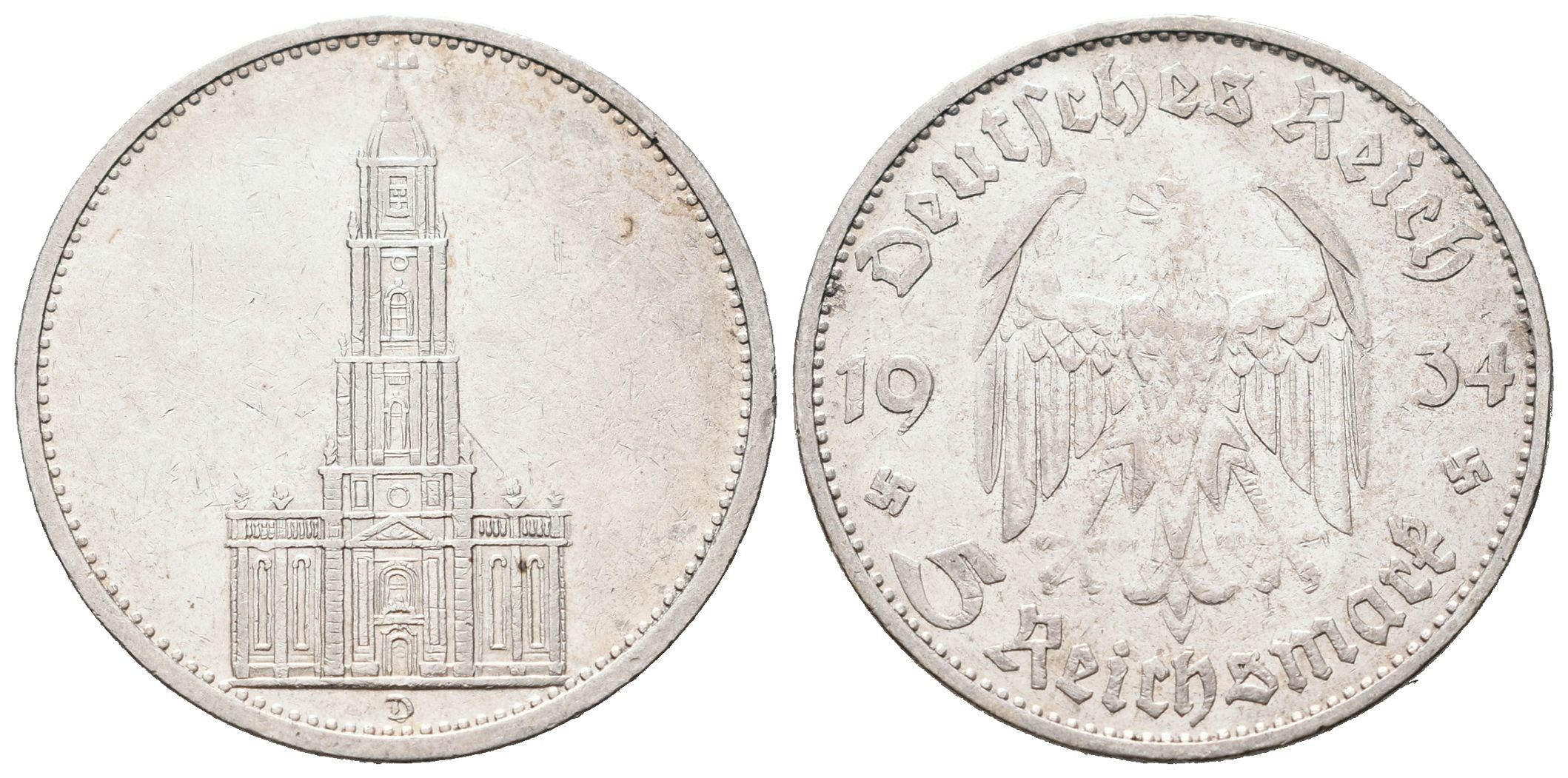 III. říše, 5 Marka 1934 D
