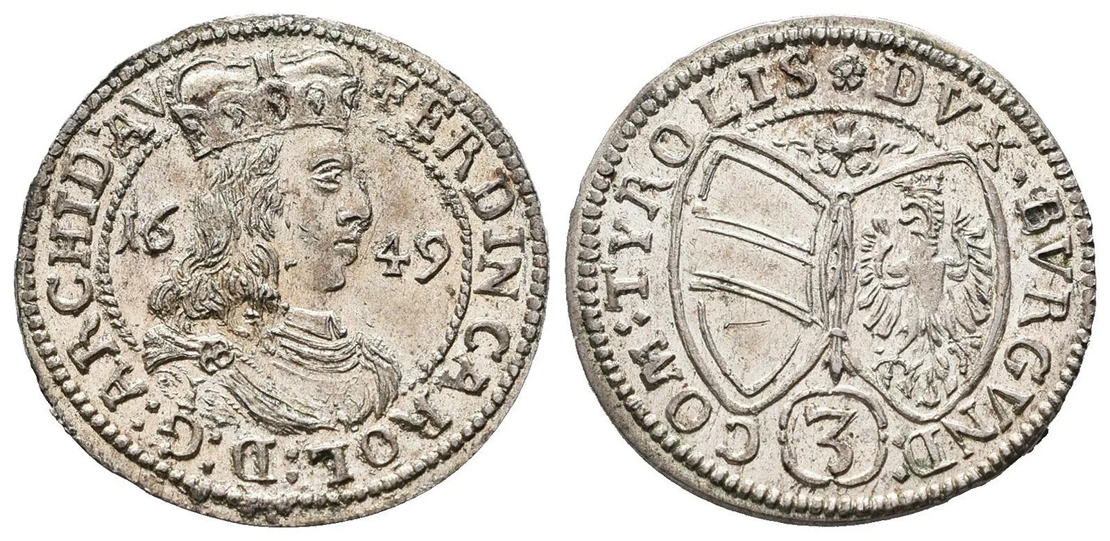 Arcivévoda Ferdinand Karel, 1632 - 1662 — 1