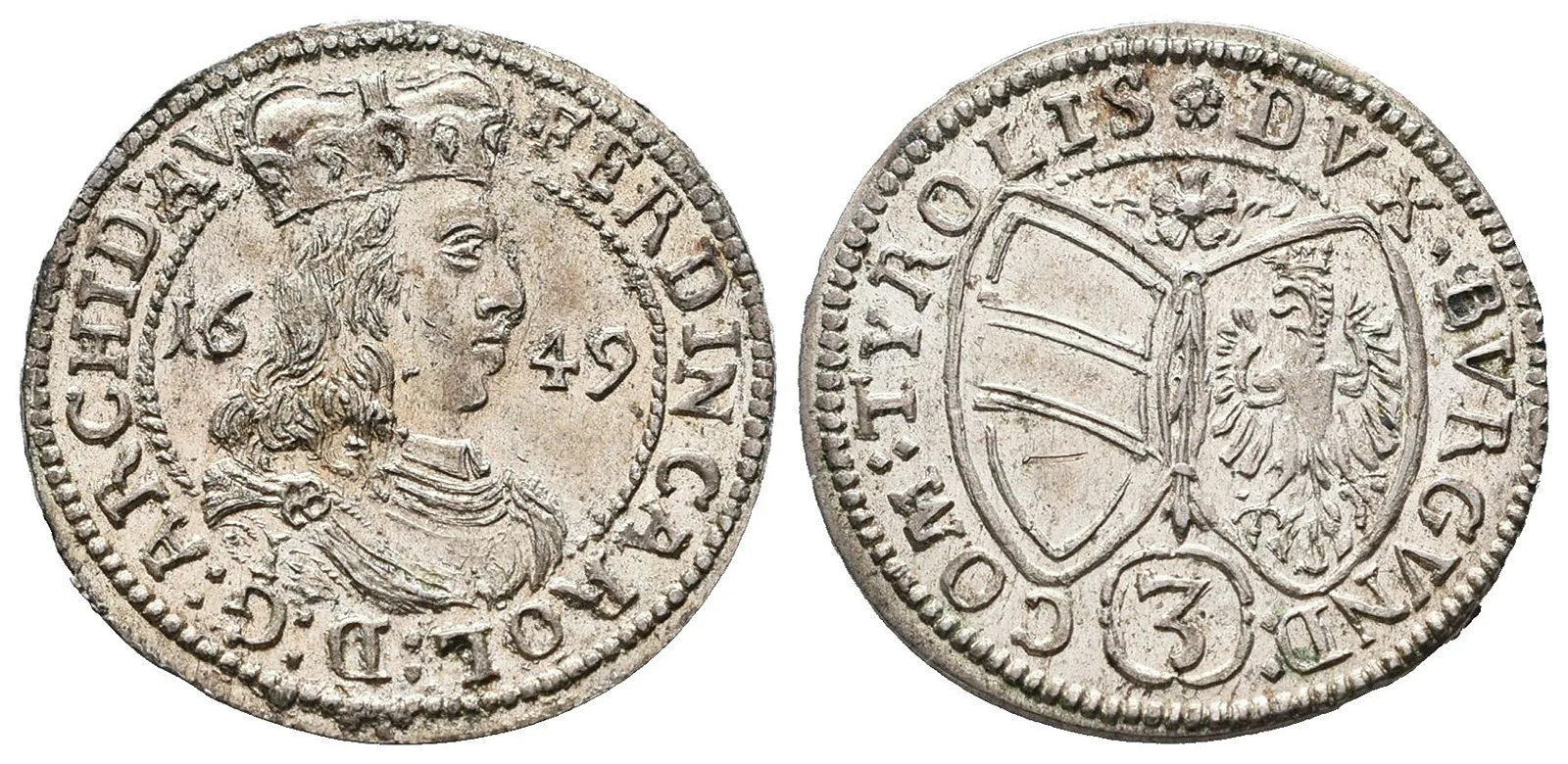 Arcivévoda Ferdinand Karel, 1632 - 1662 — 1