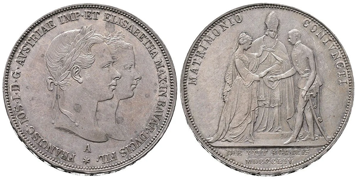 Konvenční měna, 1848 - 1857 — 1