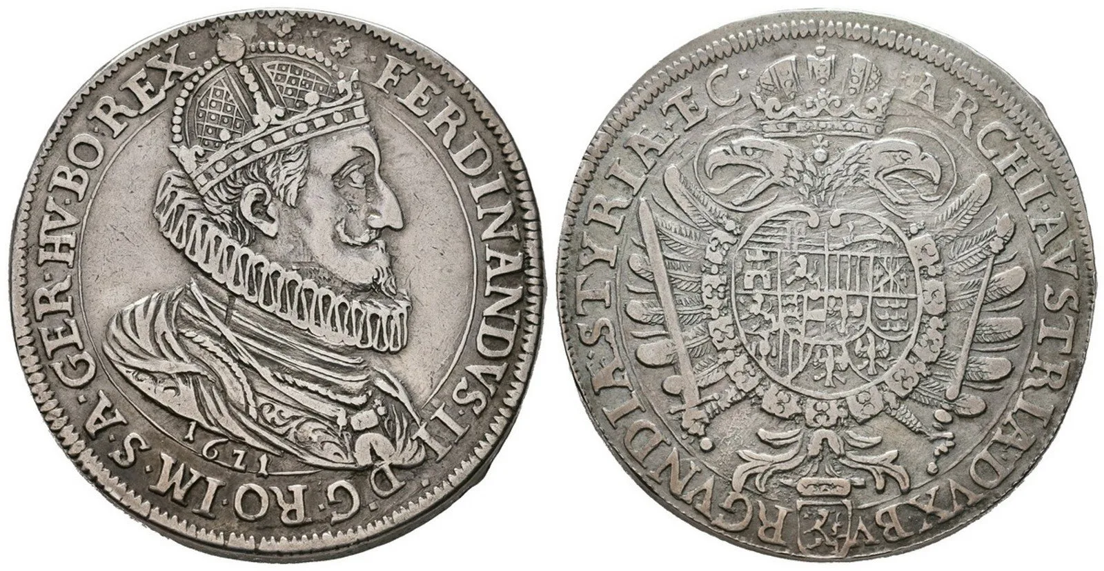 Ferdinand II., 1619 - 1637 (Mince dobrého zrna) — 1