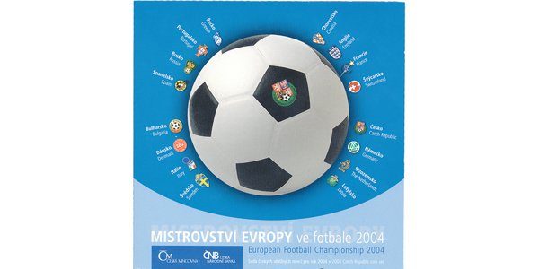 Ročníková sada mincí 2004 - Mistrovství Evropy ve fotbale