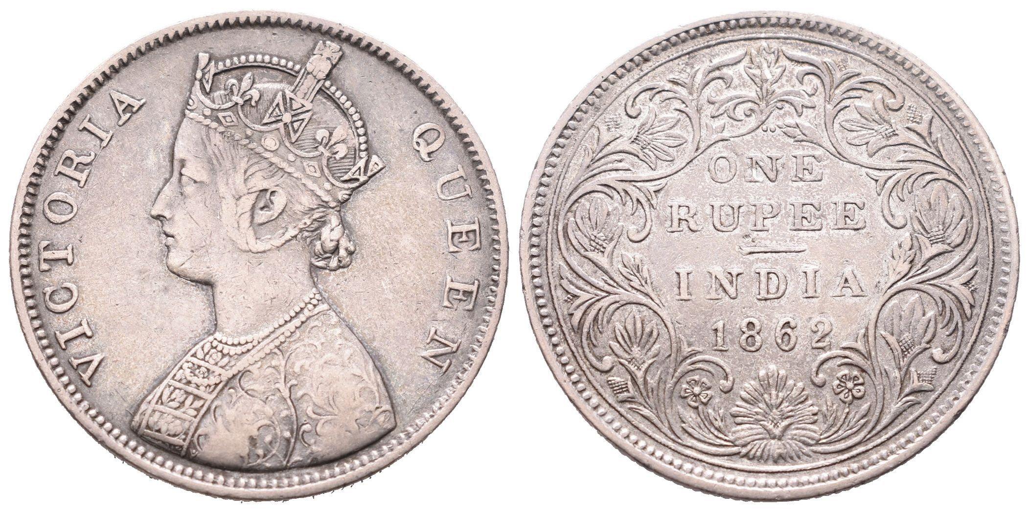 Indie, Rupie 1862