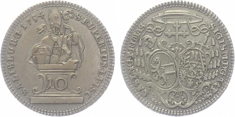 Salzburg - arcibiskupství, Sigismund III. Schrattenbach, 1753 - 1771 — 1
