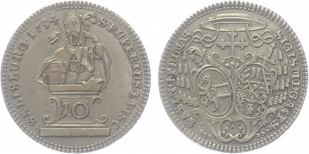 Salzburg - arcibiskupství, Sigismund III. Schrattenbach, 1753 - 1771 — 1