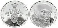 200 Kč 2005 - Mikuláš Dačický z Heslova, PROOF