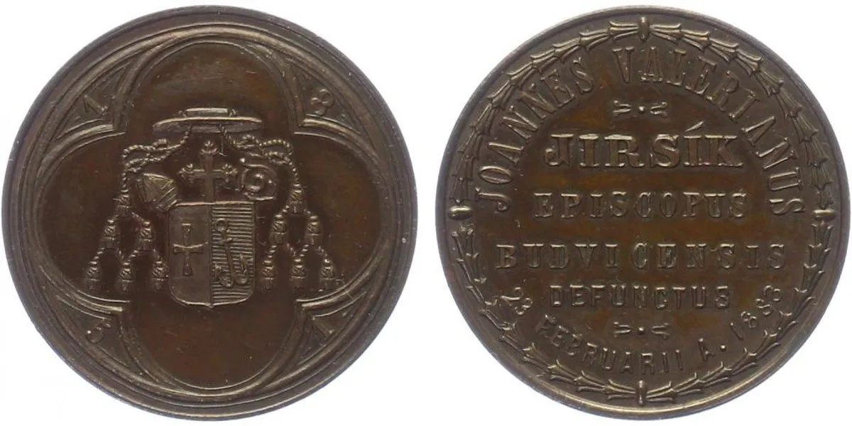České Budějovice - biskupství, Jan Valerián Jirsík, 1851 - 1883 — 1