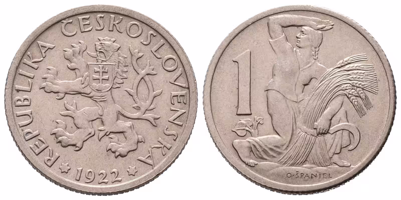 1 Koruna 1922