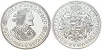 Replika - Historický 1/2 tolar - Ferdinand III. 1656