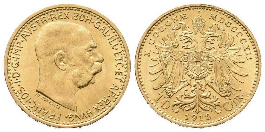 10 Koruna 1912, novoražba
