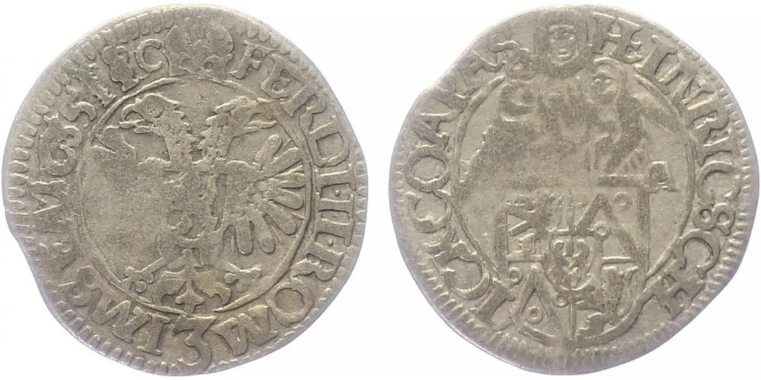 Šlik Jindřich, 1612 - 1650 — 1