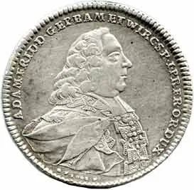 Würzburg - biskupství, Adam Friedrich von Seinsheim, 1755 - 1779 — 1