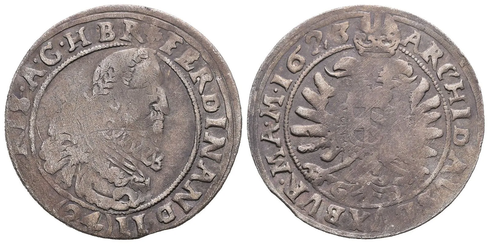 Ferdinand II., 1619 - 1637 (Mince kiprová) — 1
