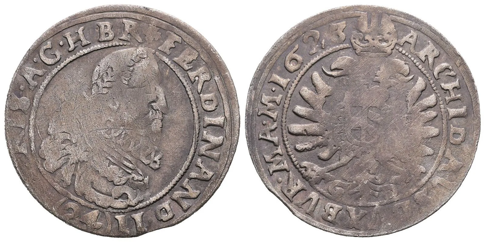 Ferdinand II., 1619 - 1637 (Mince kiprová) — 1
