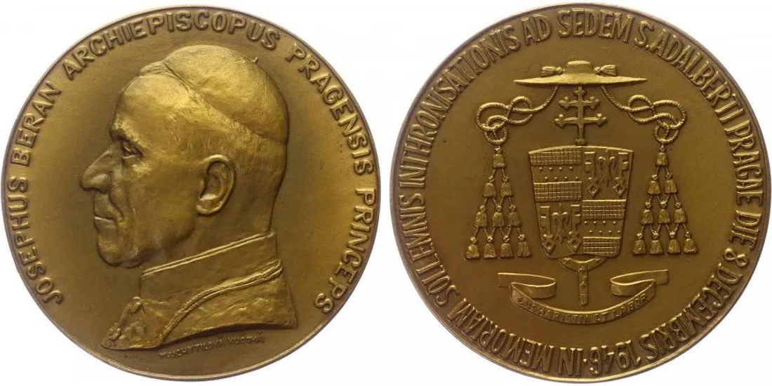 Praha - arcibiskupství, Josef Beran, 1946 - 1969 — 1
