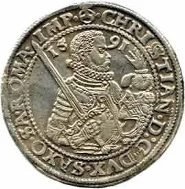 Sasko, Christian I., 1586 - 1591 — 1
