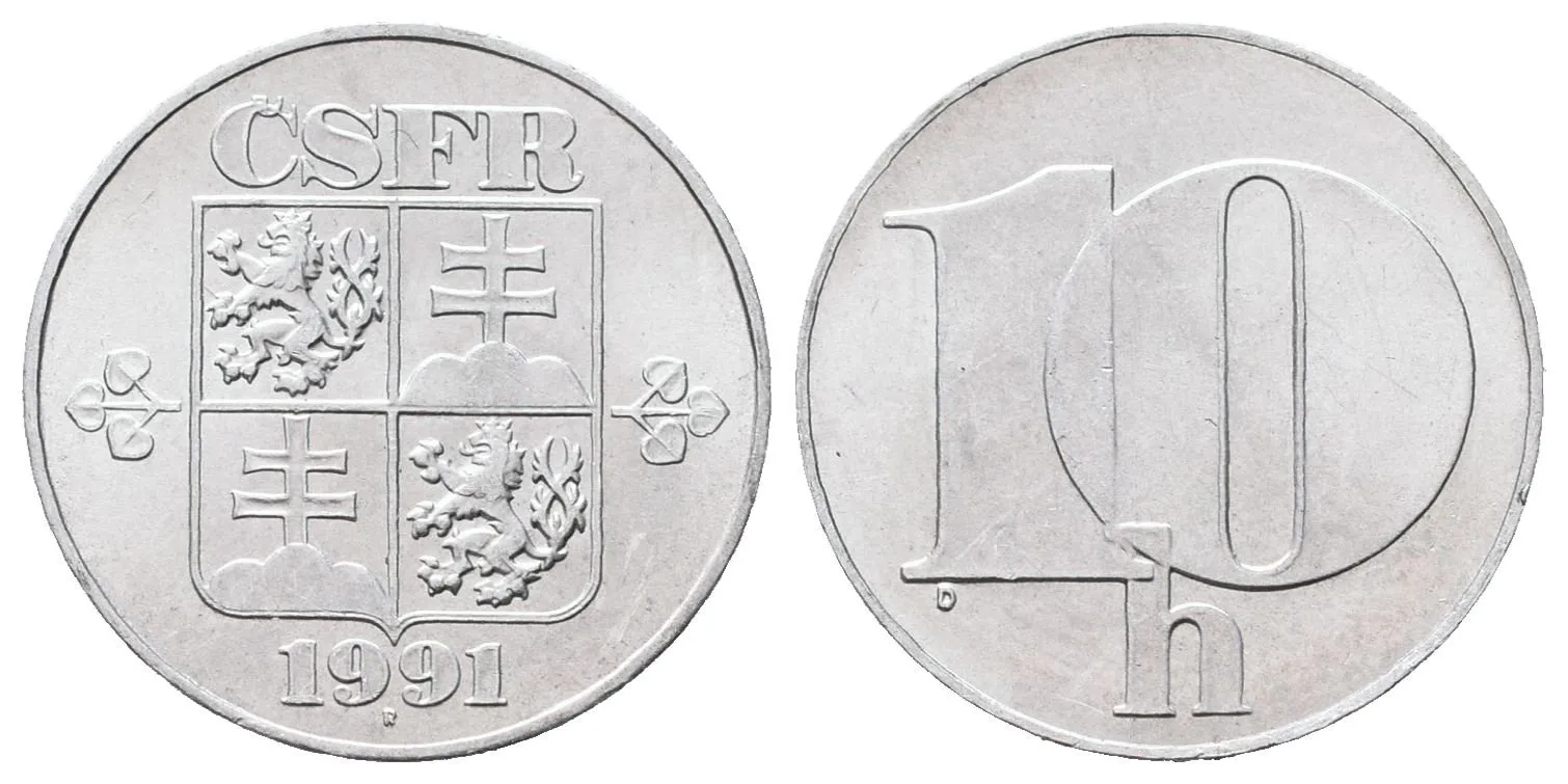10 Haléř 1991
