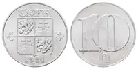 10 Haléř 1991
