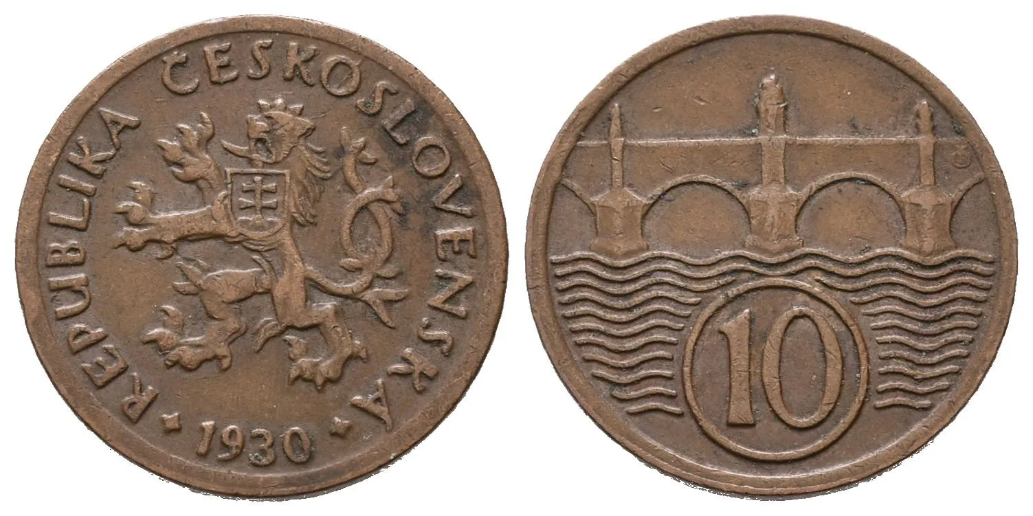 10 Haléř 1930