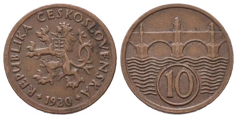 10 Haléř 1930