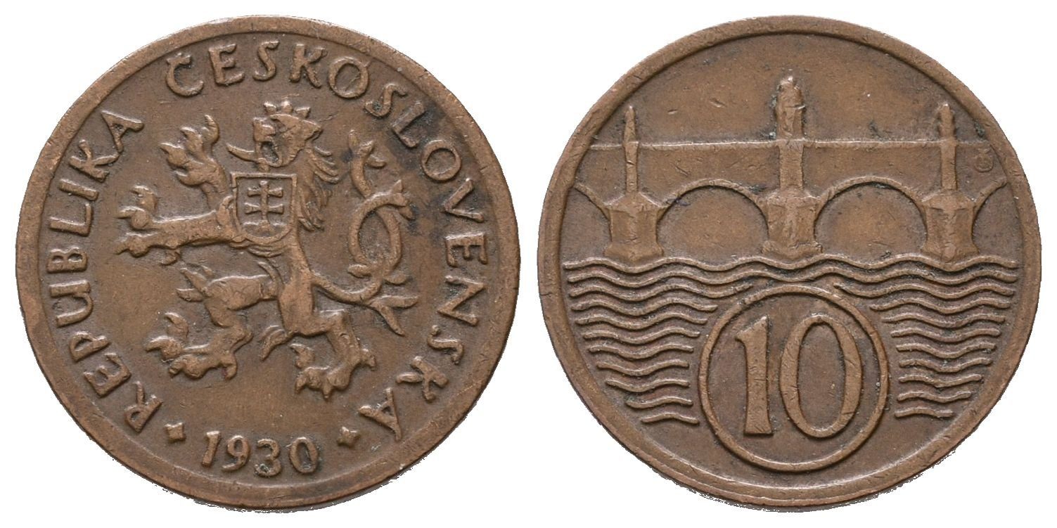 10 Haléř 1930