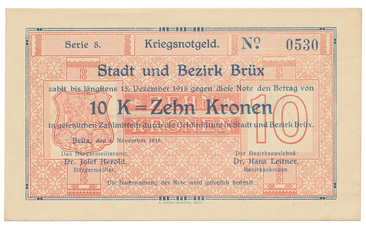 Nouzovky české od roku 1914 — 1