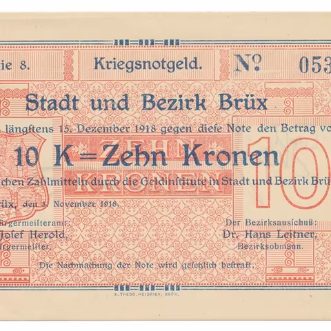 Nouzovky české od roku 1914