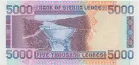 Sierra Leone, 5000 Leones 2006, P.27c - fotografie 2