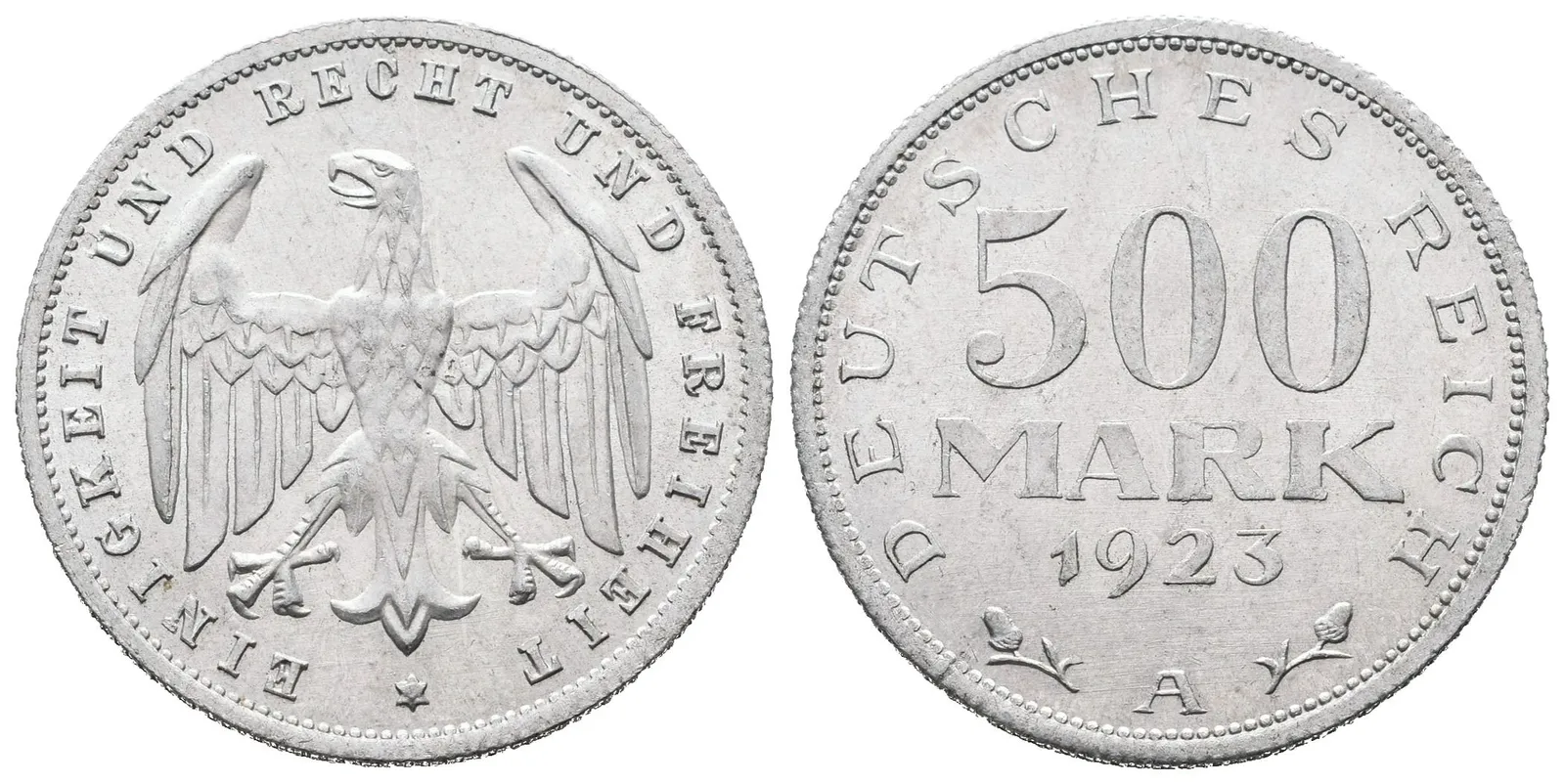 Výmar, 500 Marka 1923 A