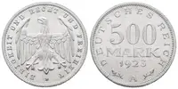 Výmar, 500 Marka 1923 A