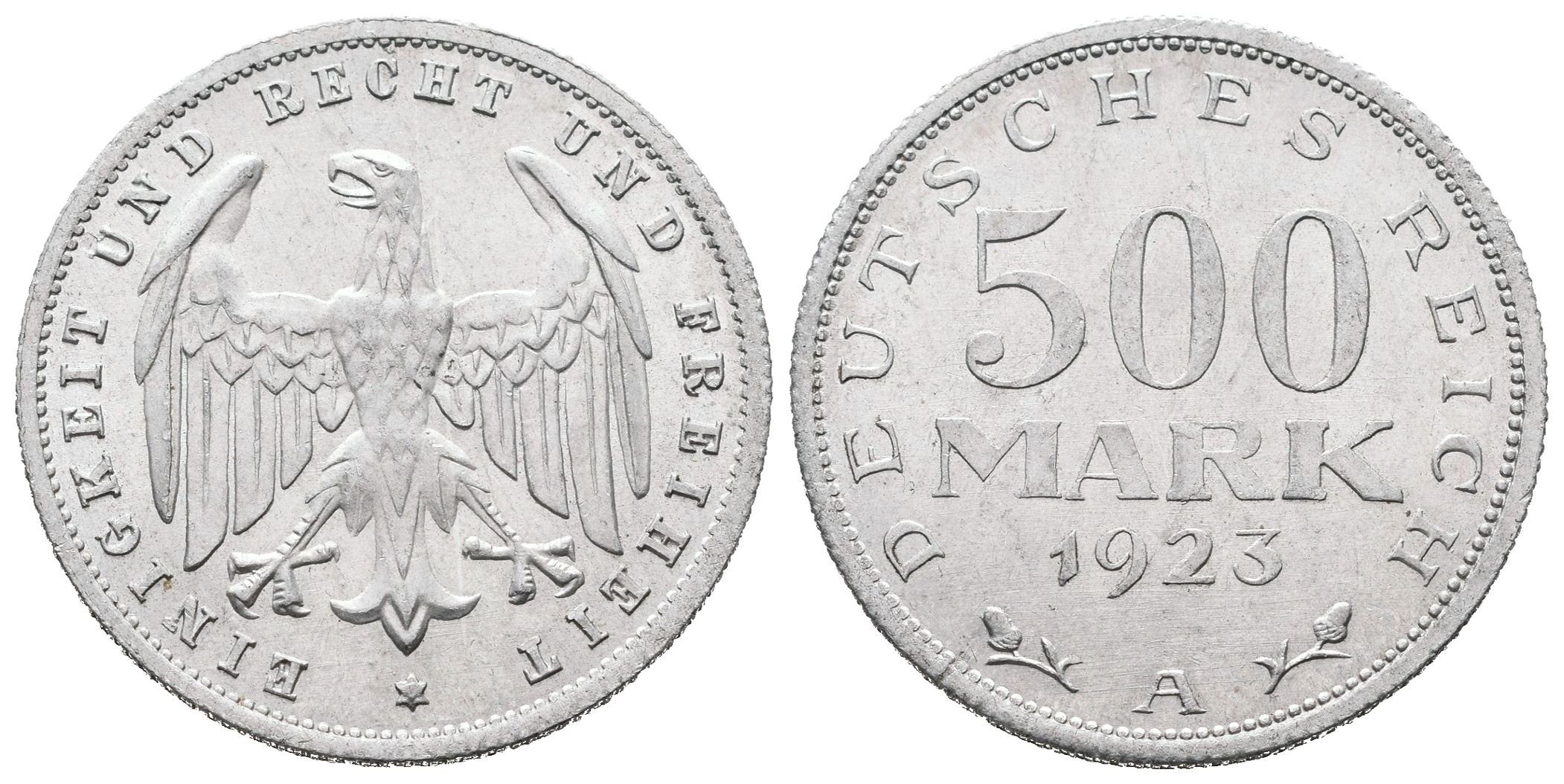 Výmar, 500 Marka 1923 A