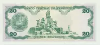 Venezuela, 20 Bolivares 1992, P.63d - fotografie 2