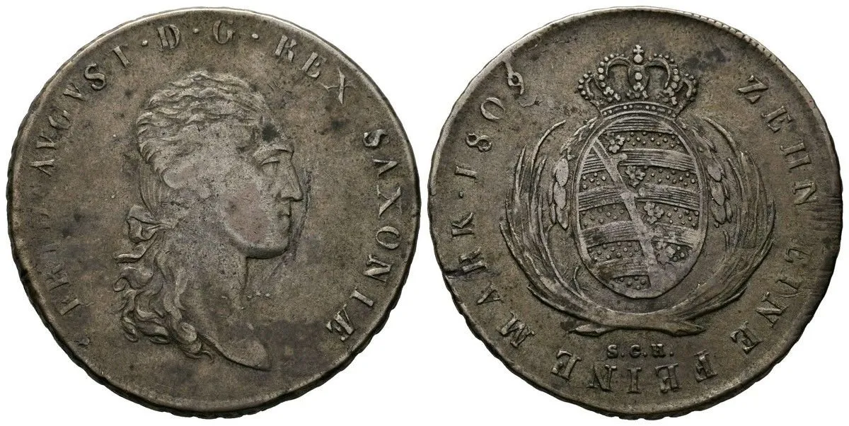Sasko, Friedrich August III./I., 1763 - 1827 — 1