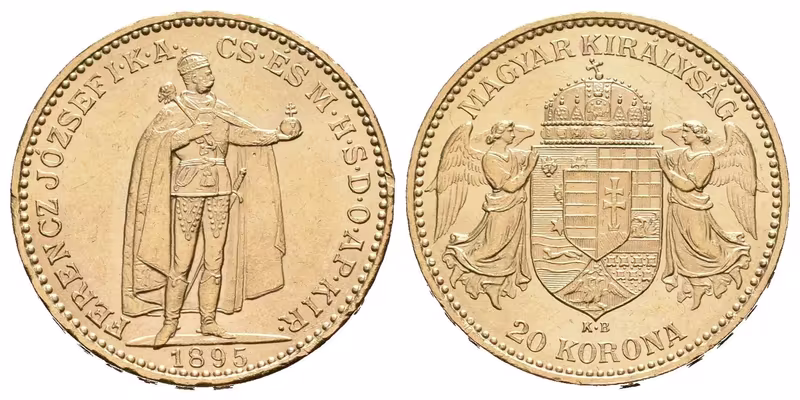 20 Koruna 1895 KB