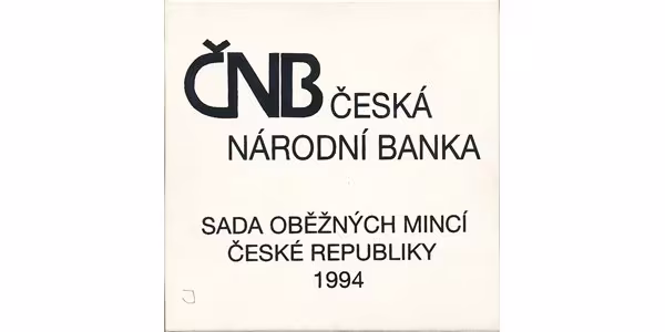 Ročníková sada mincí 1994, mincovna Hamburg, Jablonec