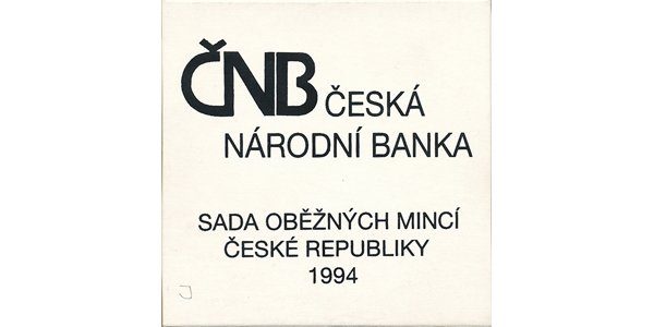 Ročníková sada mincí 1994, mincovna Hamburg, Jablonec