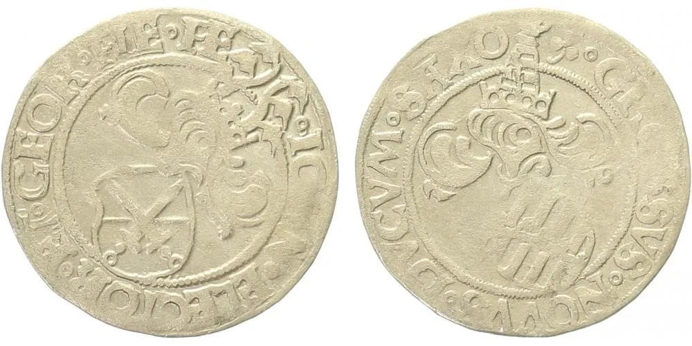 Sasko, Johann a Georg, 1525 - 1528 — 1