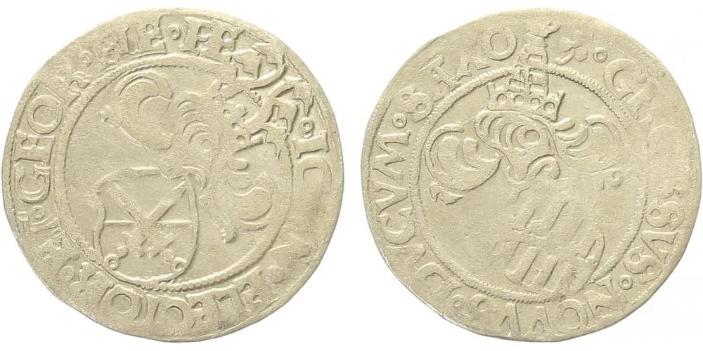 Sasko, Johann a Georg, 1525 - 1528 — 1