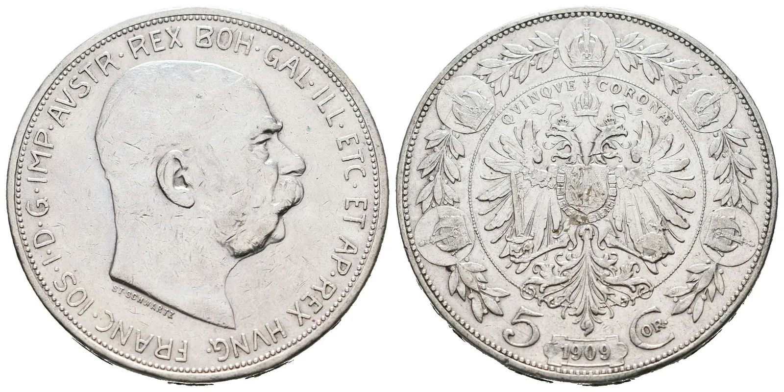 5 Koruna 1909