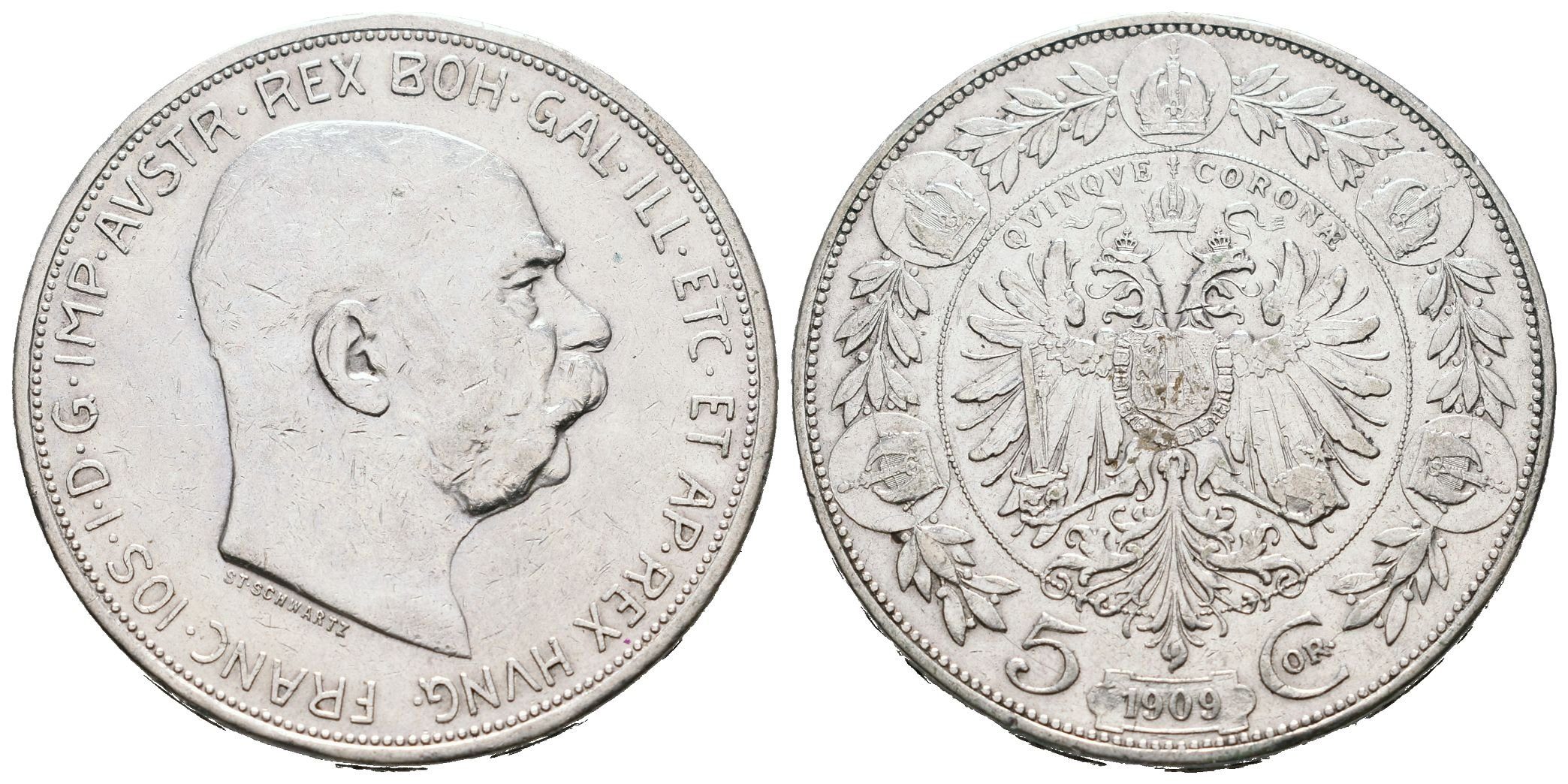 5 Koruna 1909
