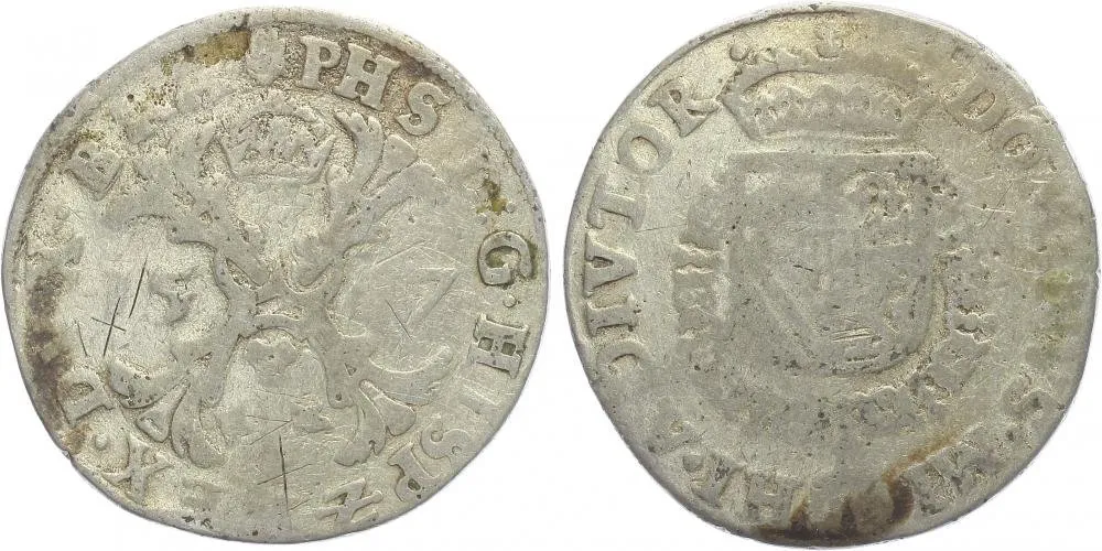 Nizozemí - Brabant, Philip II., 1555 - 1598 — 1