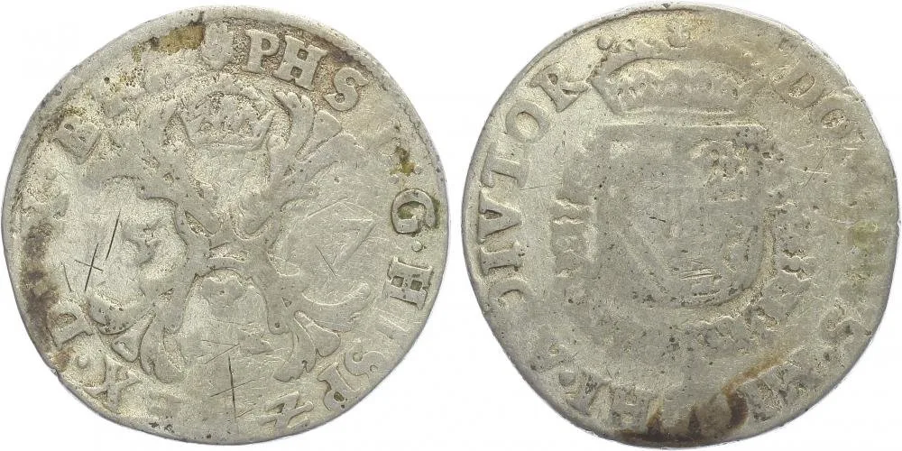 Nizozemí - Brabant, Philip II., 1555 - 1598 — 1