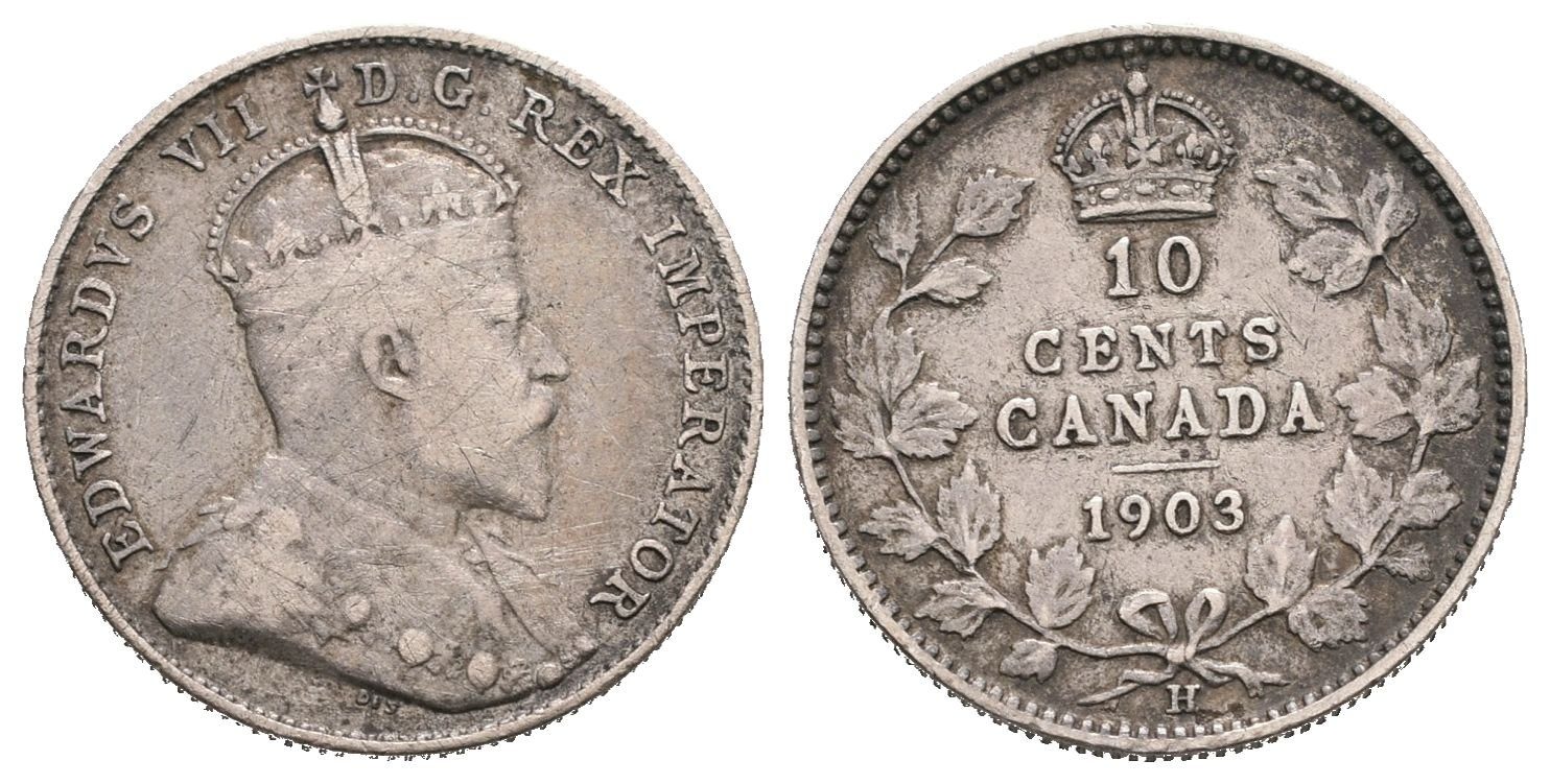 Kanada, 10 Cent 1903 H