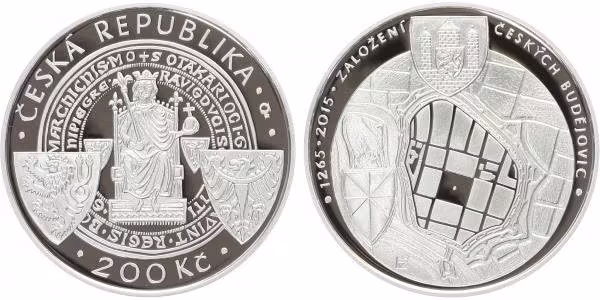 200 Kč 2015 - České Budějovice BK