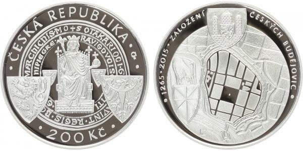 200 Kč 2015 - České Budějovice BK