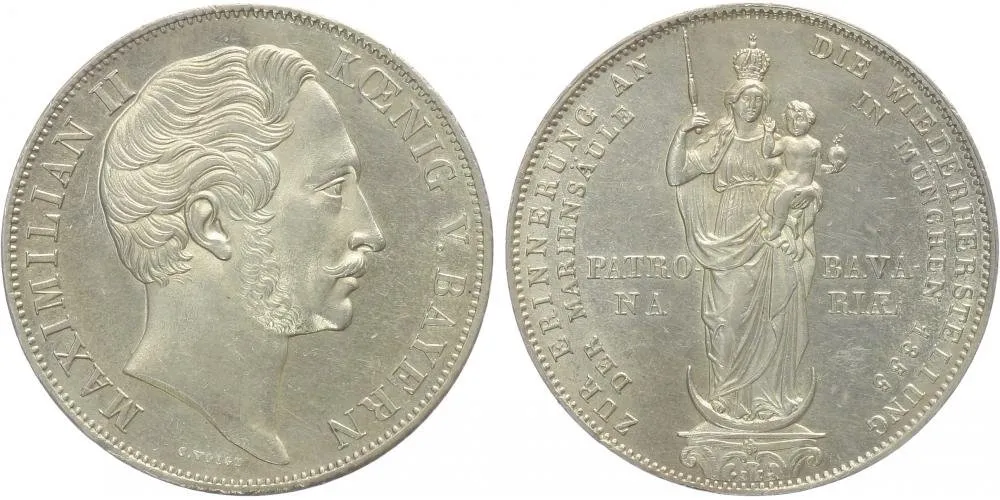 Bavorsko, Maximilian II., 1848 - 1864 — 1