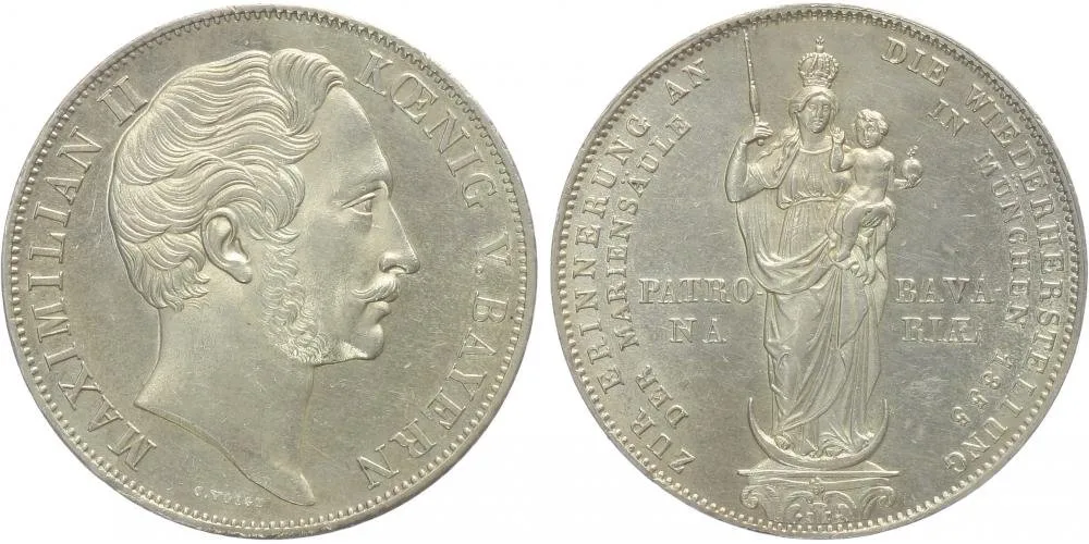 Bavorsko, Maximilian II., 1848 - 1864 — 1