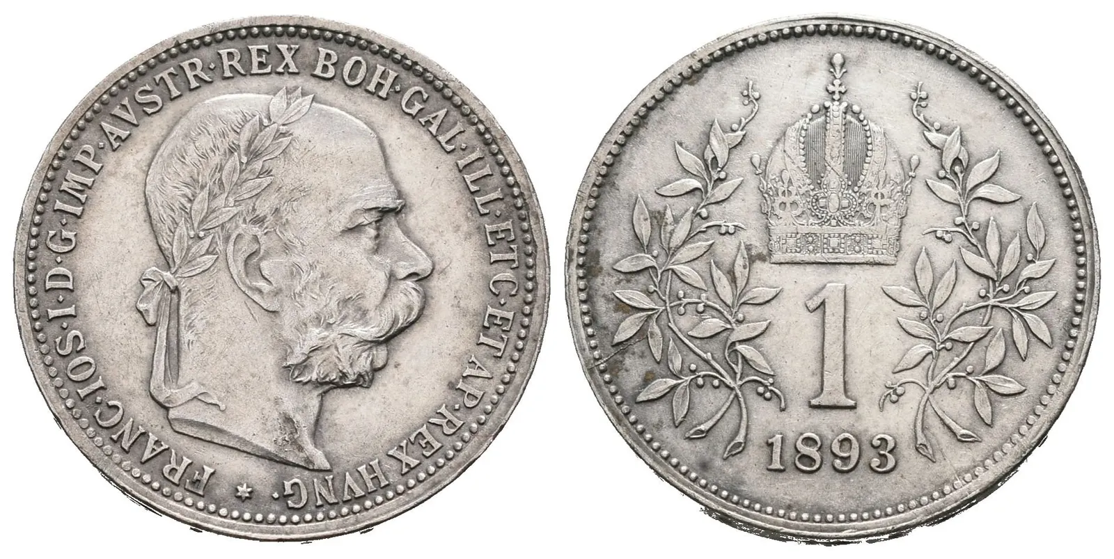 1 Koruna 1893
