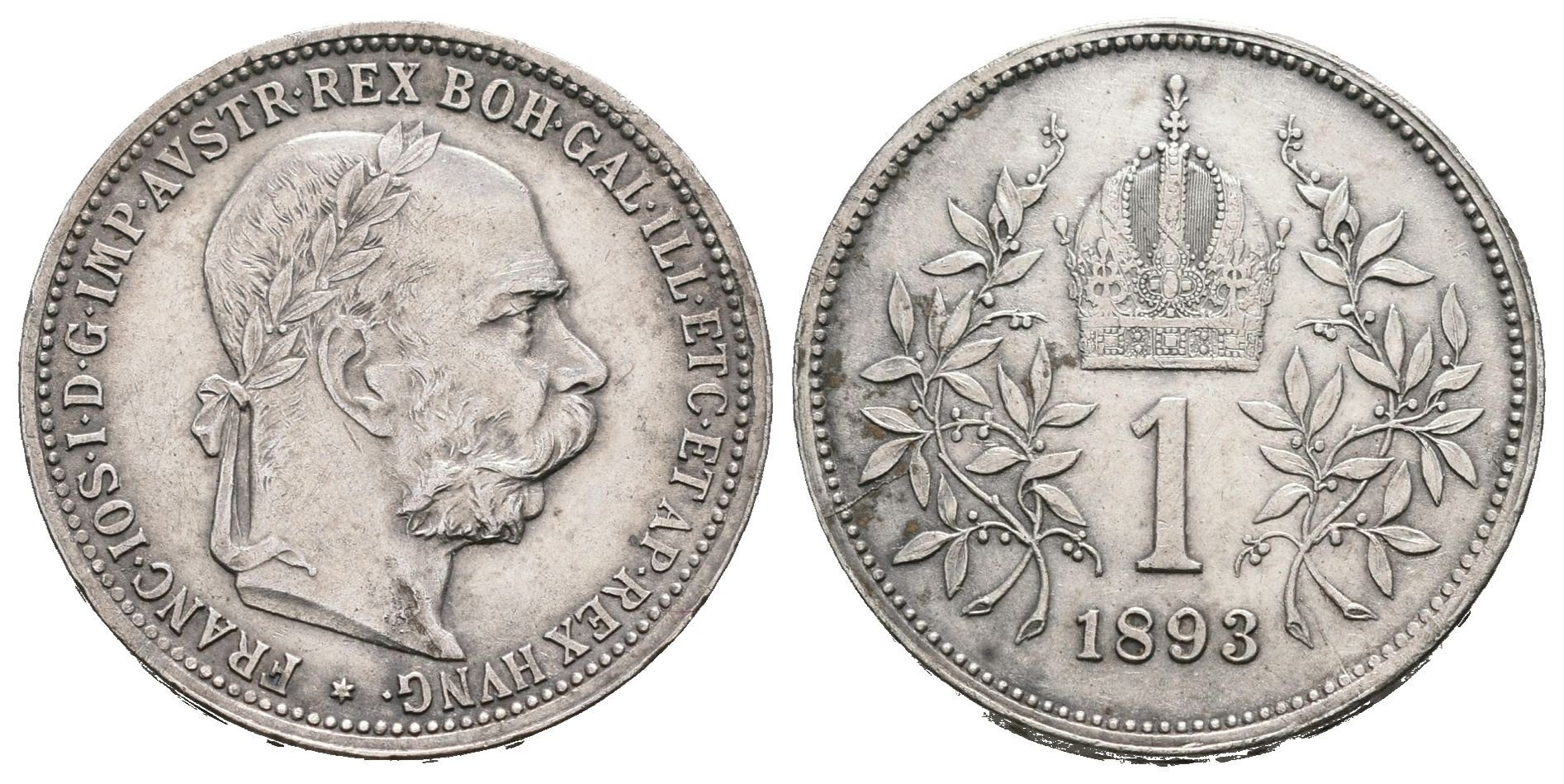1 Koruna 1893